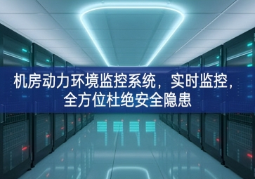 機(jī)房動(dòng)力環(huán)境監(jiān)控系統(tǒng)，實(shí)時(shí)監(jiān)控，全方位杜絕安全隱患